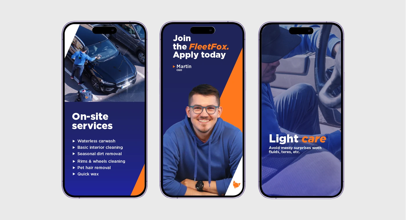 Fleetfox. Оновлення бренду естонського стартапу - idealers