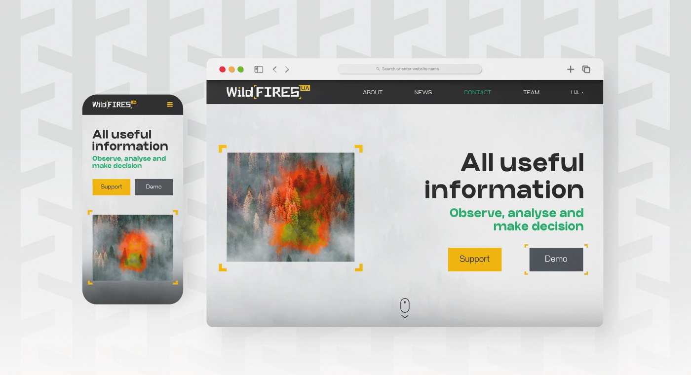 WildFiresUA. Брендинг для українського deep-tech стартапу - idealers