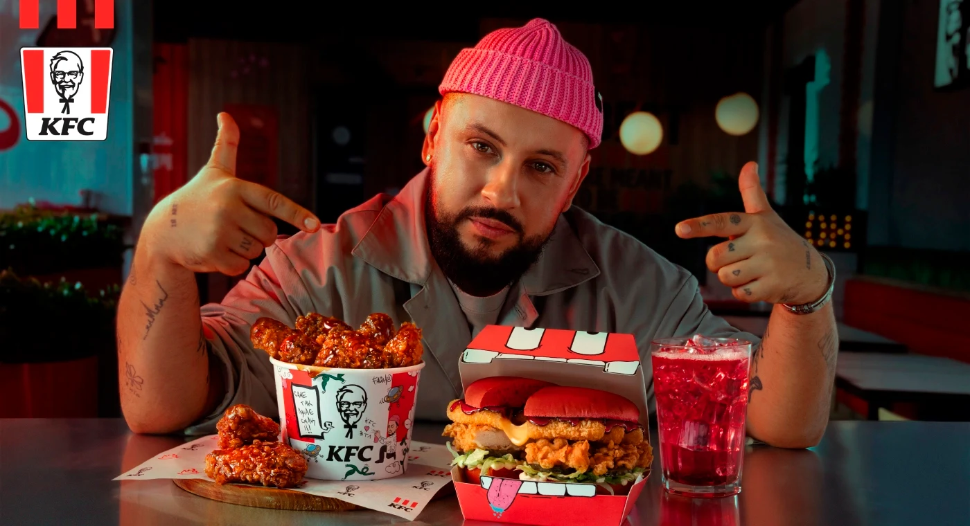KFC & MONATIK. Рекламна кампанія та колаборація року - idealers