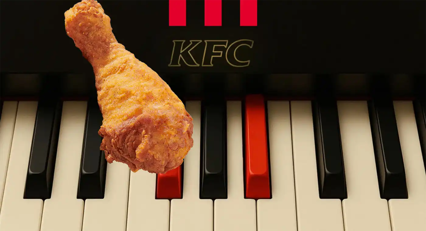 Рекламна кампанія KFC в рамках трансляції Євробачення - idealers